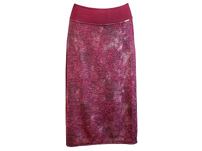 Vínová sukně pod kolena - vel.46